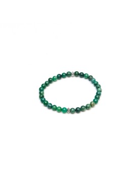 Green Agate Gemstone Bracelet