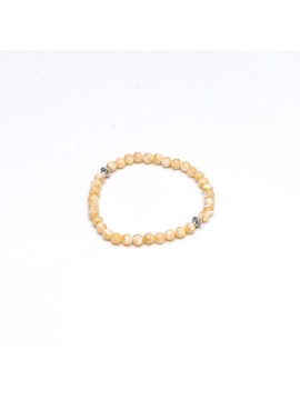 Yellow Jade Gemstone Bracelet