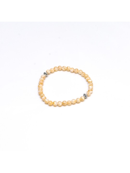 Yellow Jade Gemstone Bracelet