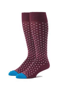 Wine/Gitane OC Neat Socks